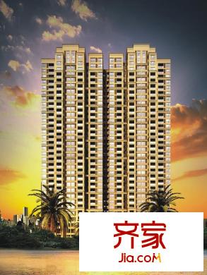 綠地新都會(huì)外景圖高層外景效果圖