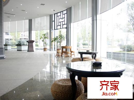 偉夢清水灣實景圖售樓中心大堂（2011-6-3）