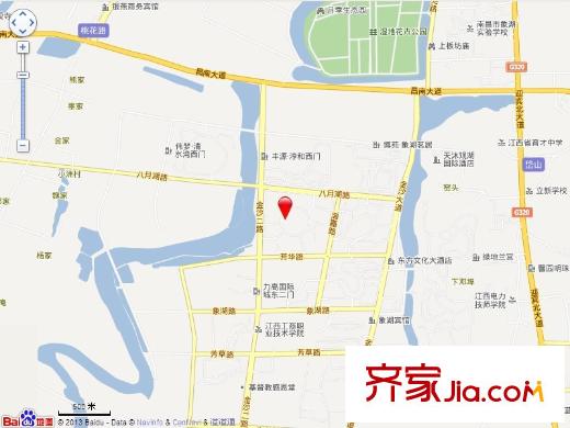 九里象湖城交通圖