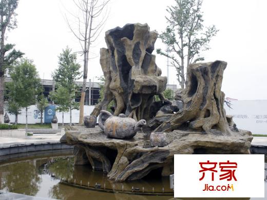 偉夢清水灣實景圖入口廣場（2011-6-3）
