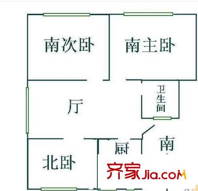杭家旦新村 户型图
