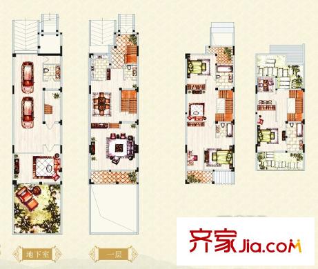 奕淳・古韵坊清逸C-2-2 4室4厅4卫1厨
