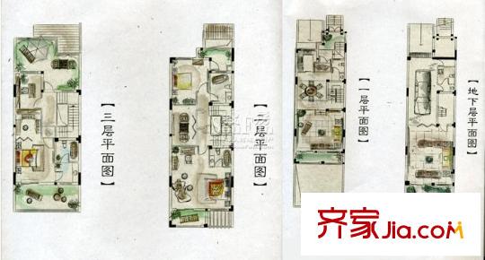 奕淳・古韵坊C-2-2 3室3厅4卫1厨
