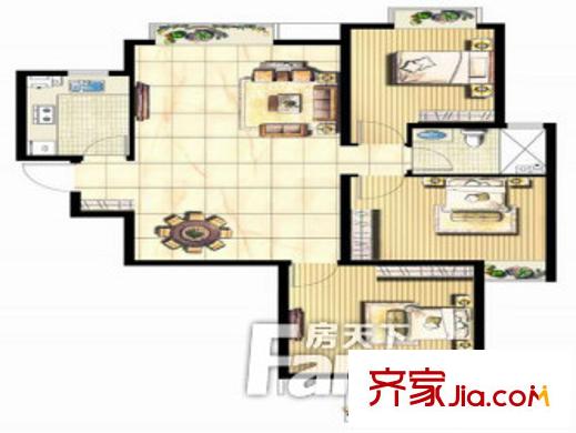 长安吉星家园 户型图