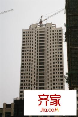 无锡圆融广场・1#进度实景(2015.9)