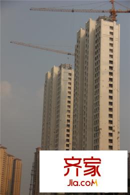无锡圆融广场4#5#进度实景(2015.9)