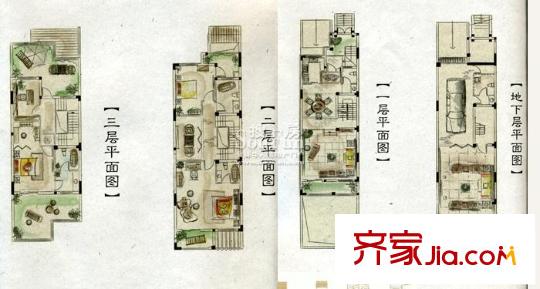 奕淳・古韵坊C-2-1 3室4厅4卫1厨