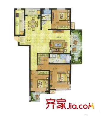 长安吉星家园 户型图