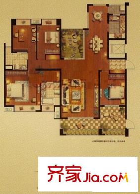 戴周新村户型图4室 户型图 4室2厅1卫1厨