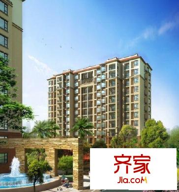 悦欣庭苑外景图效果图