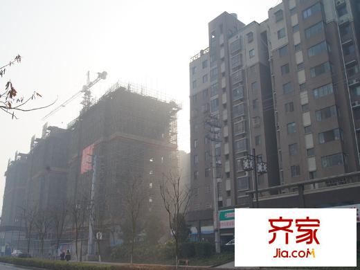 金世湾实景图工地(2013.1)