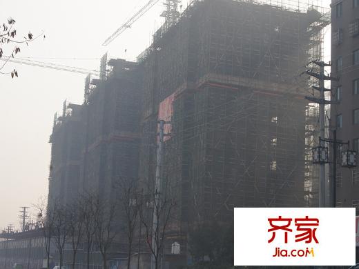 金世湾实景图工地(2013.1)