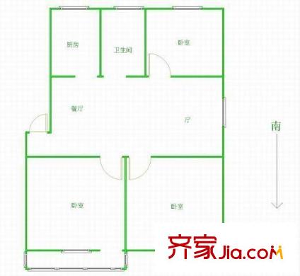 邵巷新村 户型图