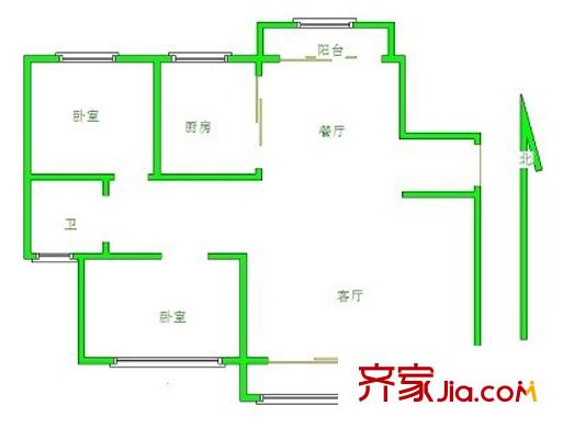 银河国际广场2-7号02 110平