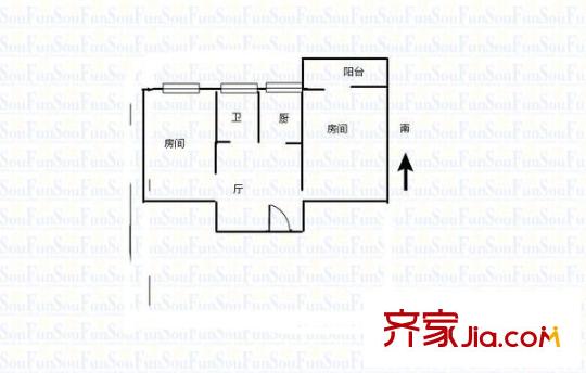 新巷小区 0室 户型图