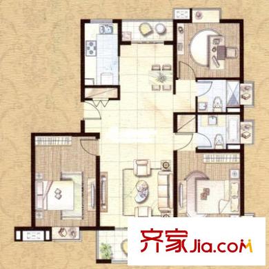 新巷小区户型图5室 户型图 5室2厅2卫1厨