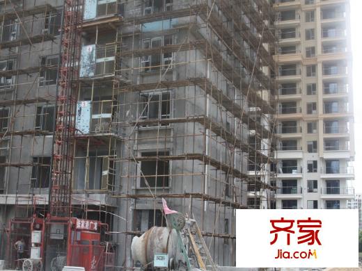 融科玖瑞尚城外景图融科・玖瑞尚城工程进度(2013-9-10)