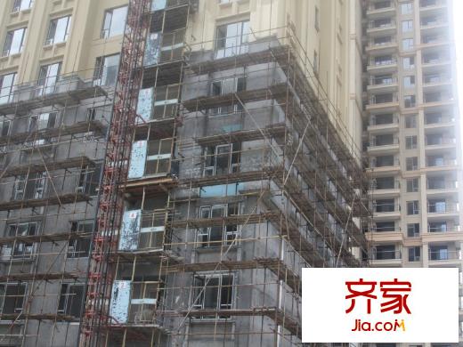 融科玖瑞尚城外景图融科・玖瑞尚城工程进度(2013-9-10)