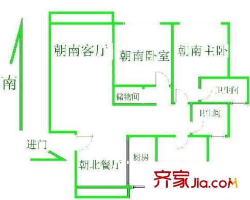 蠡溪苑 0室 户型图
