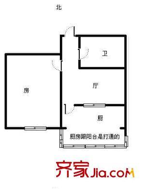 德溪路小区户型图1室 户型图 1室2厅1卫1厨