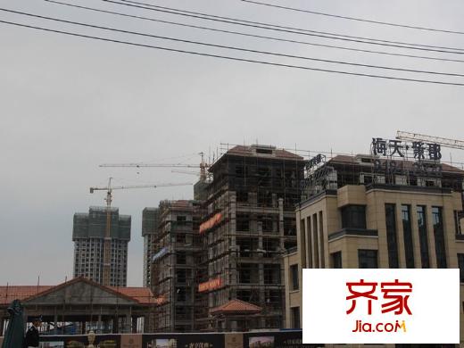 海天・紫郡工程进度图(2012.11)