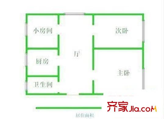 康馨苑户型图3室 户型图 3室2厅1卫1厨