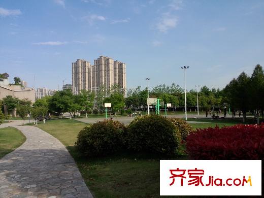新城香溢紫郡配套图新城中央公园