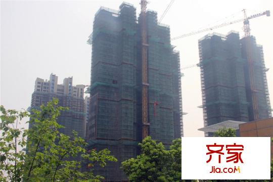 华府天地・尊园高层工程进度(2015.8.31)