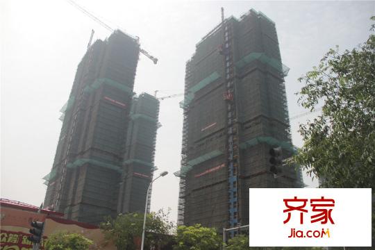 华府天地・尊园高层实景(2015.7.3)