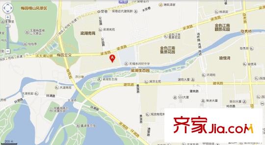金色江南三期交通图