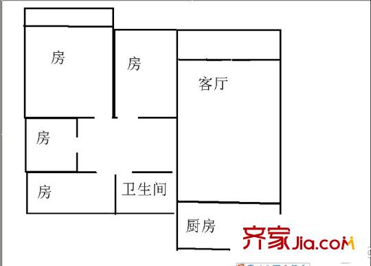 益明苑 4室 户型图