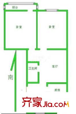 锡惠里户型图3室 户型图 3室1厅1卫1厨