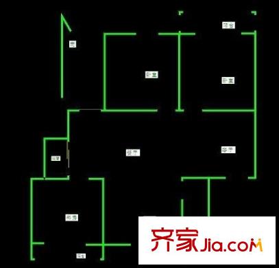 风顺里户型图3室 户型图 3室2厅1卫1厨