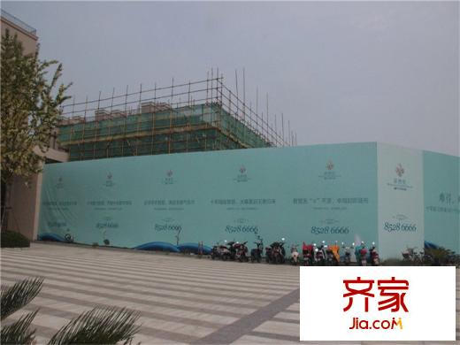 万科・新酩悦工程进度(2014.7)