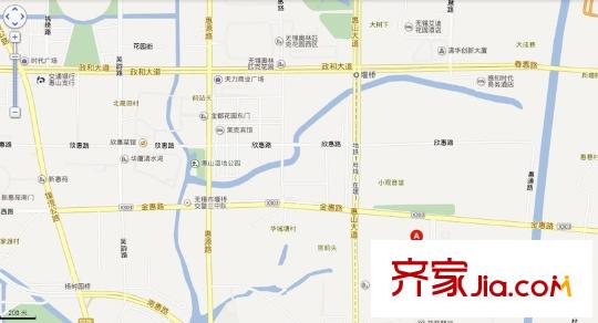 融创理想城市三期交通图