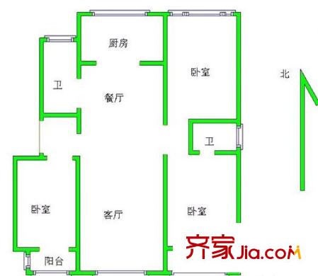 棉花巷 0室 户型图