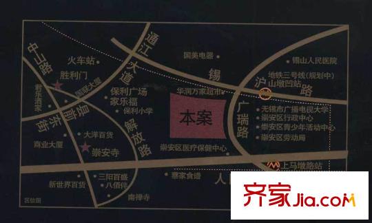 常工城尚城交通图