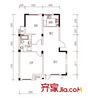 棉花巷 0室 户型图