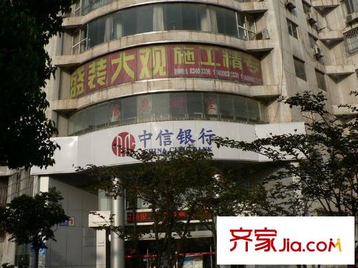 常工城尚城配套图向西约300米中信银行