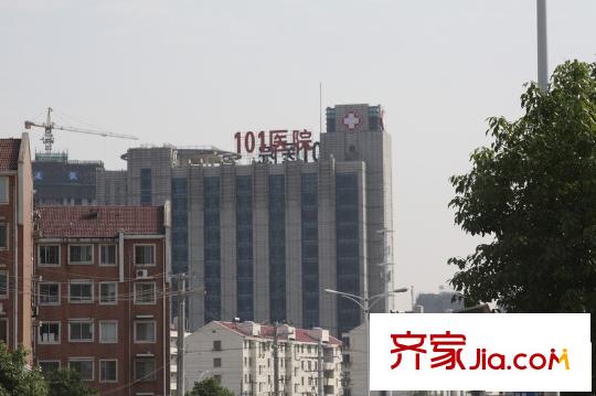 盛世新城配套图向南1000米101医院