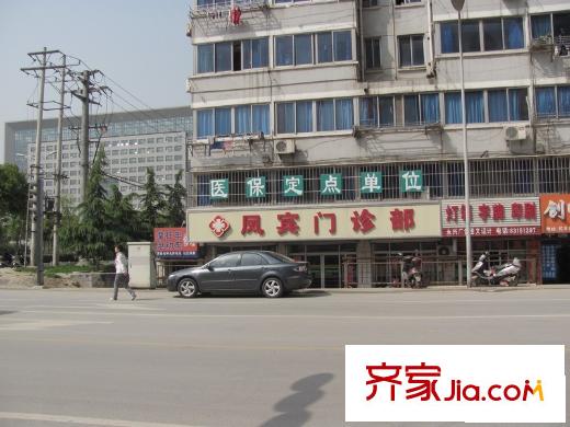 盛世新城配套图向北50米凤宾门诊部