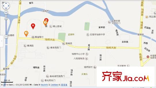 晴山蓝城二期交通图水岸花城