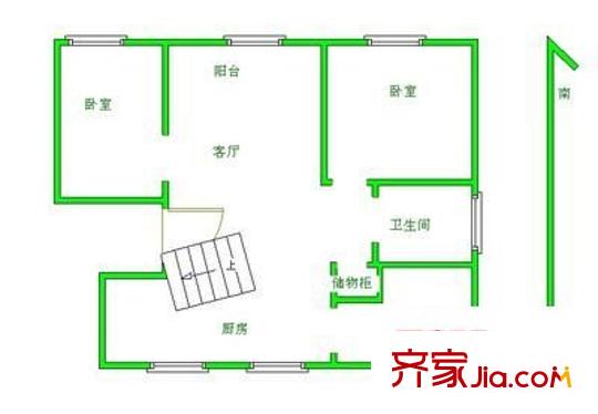 广益佳苑户型图4室 户型图 4室2厅2卫1厨