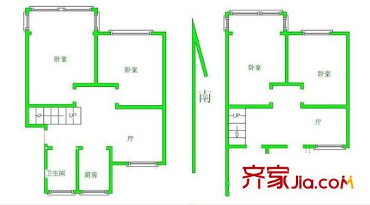广益佳苑 4室 户型图