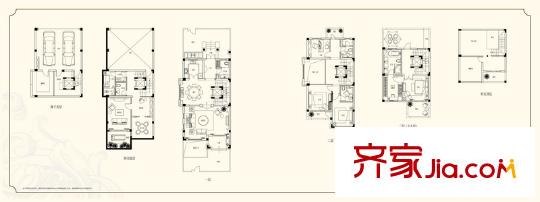 上置江南华府C户型 7室4厅5卫