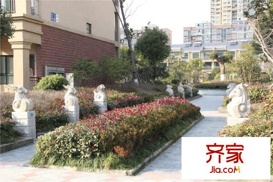观山名筑城市别墅别墅实景(2015.7)