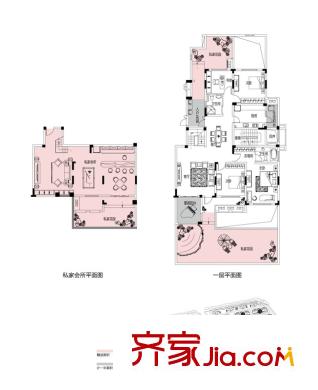 金科米兰米兰花园洋房HC1-A(售罄) 4室2厅2卫