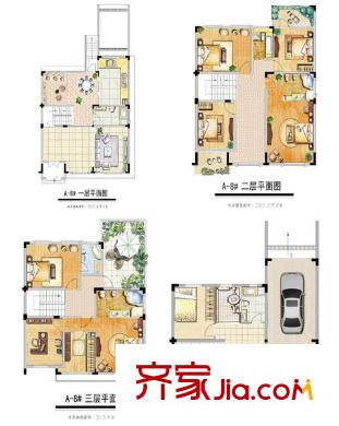 宏润阳光城A-8#户型(售罄) 6室2厅6卫1厨