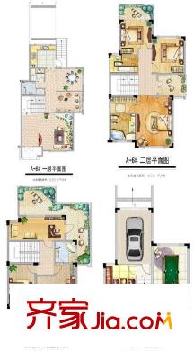 宏润阳光城A-6#户型(售罄) 6室2厅4卫1厨