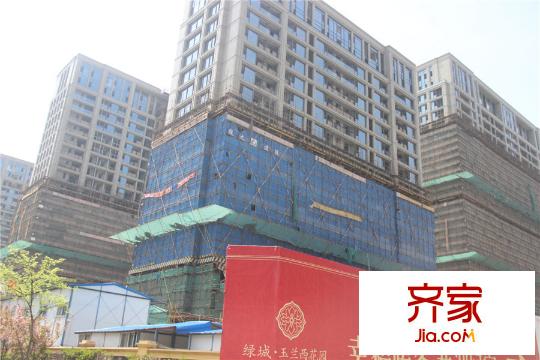 绿城玉兰西花园工程进度(2015.4.9)